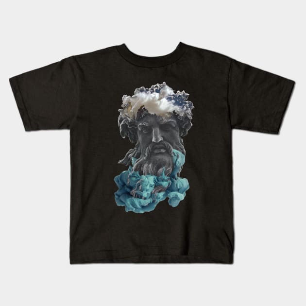 Zeus Kids T-Shirt by theofficialdb